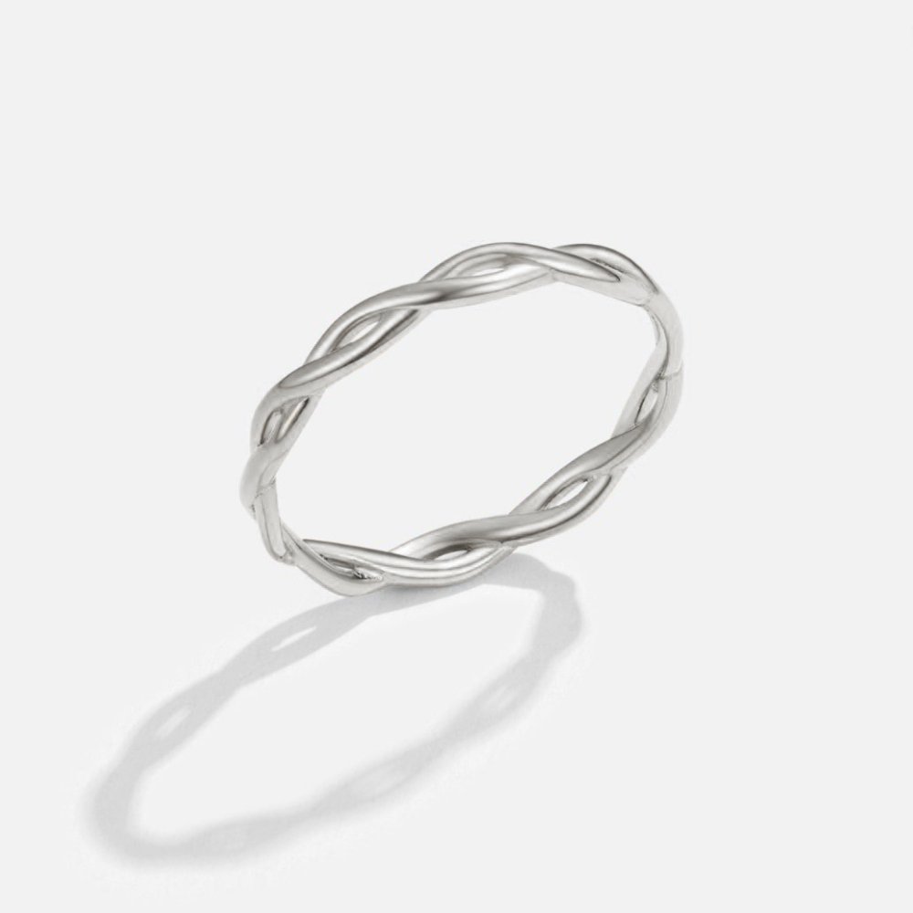 Bague Infinity en Argent 18 Carats 2